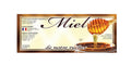100 étiquettes miel personnalisables modèle cuillère à miel 154x60 mm