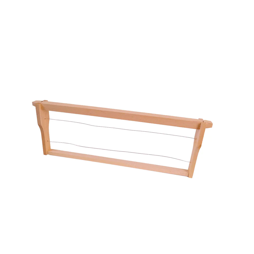 Cadre Hoffmann fils horizontaux pour hausse Dadant (sans œillets)