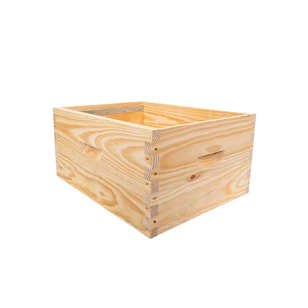 Corps à tenons Langstroth 10 cadres bandes lisses – 410 mm