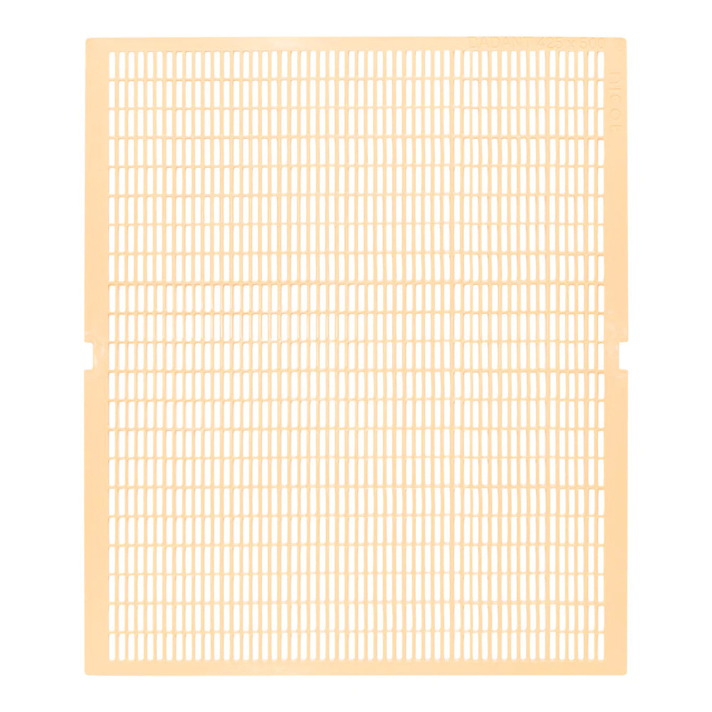 Grille à reine en plastique pour ruche dadant 10 cadres