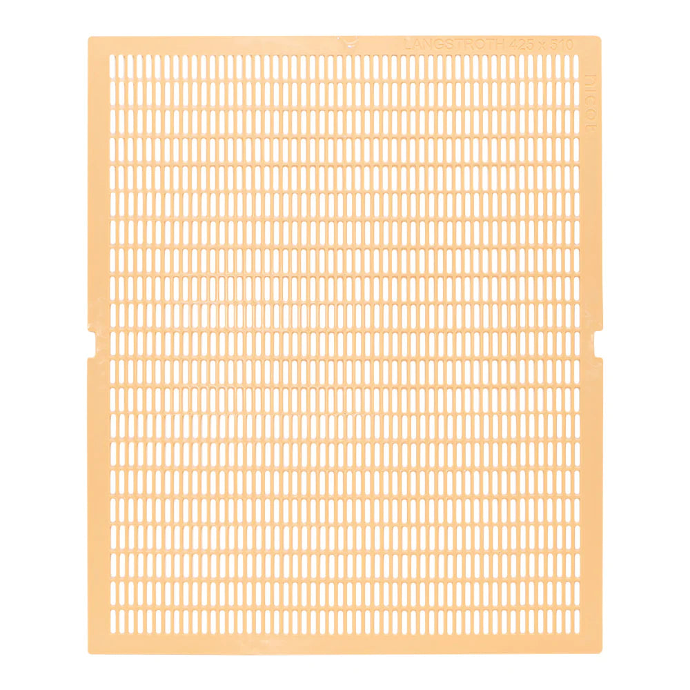 Grille à reine en plastique nicot pour ruche langstroth