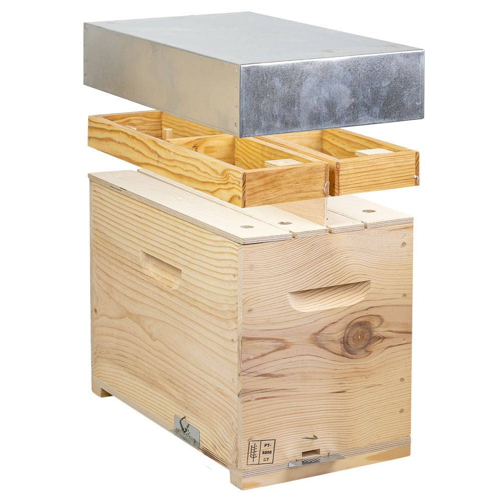 Nucléi flexinuc 4 à 6 cadres évolutif en bois - production de reines dadant