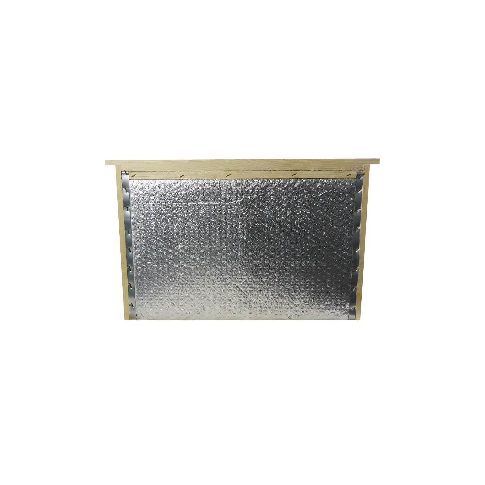 Partition en bois et aluminium pour corps de ruche Dadant