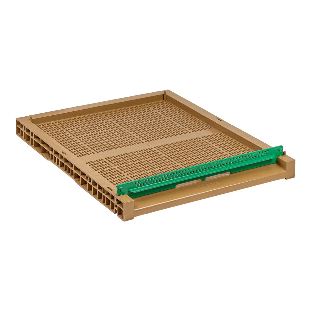 Porte d'entrée en plastique réversible Nicot - passage 5.5 mm