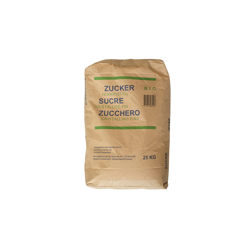 Sucre de betterave alimentaire bio pour nourrissement apicole - sac de 25kg