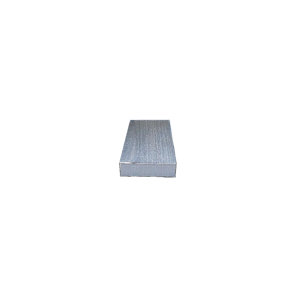 Toit tôle haut ruchette 6 cadres Dadant Polybois 285x510x105mm