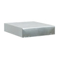 Toit tôle pour ruche Langstroth 435x525x105mm